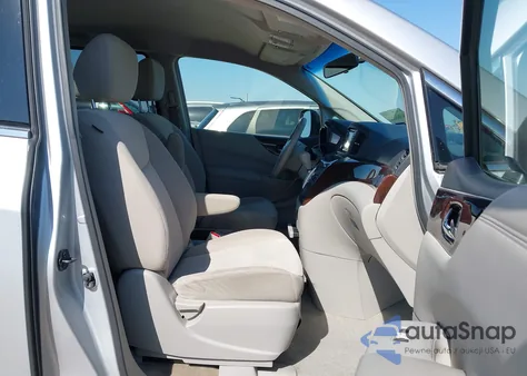 2017 Nissan Quest Sv z USA, uszkodzony, nr VIN JN8AE2KP1H9168415